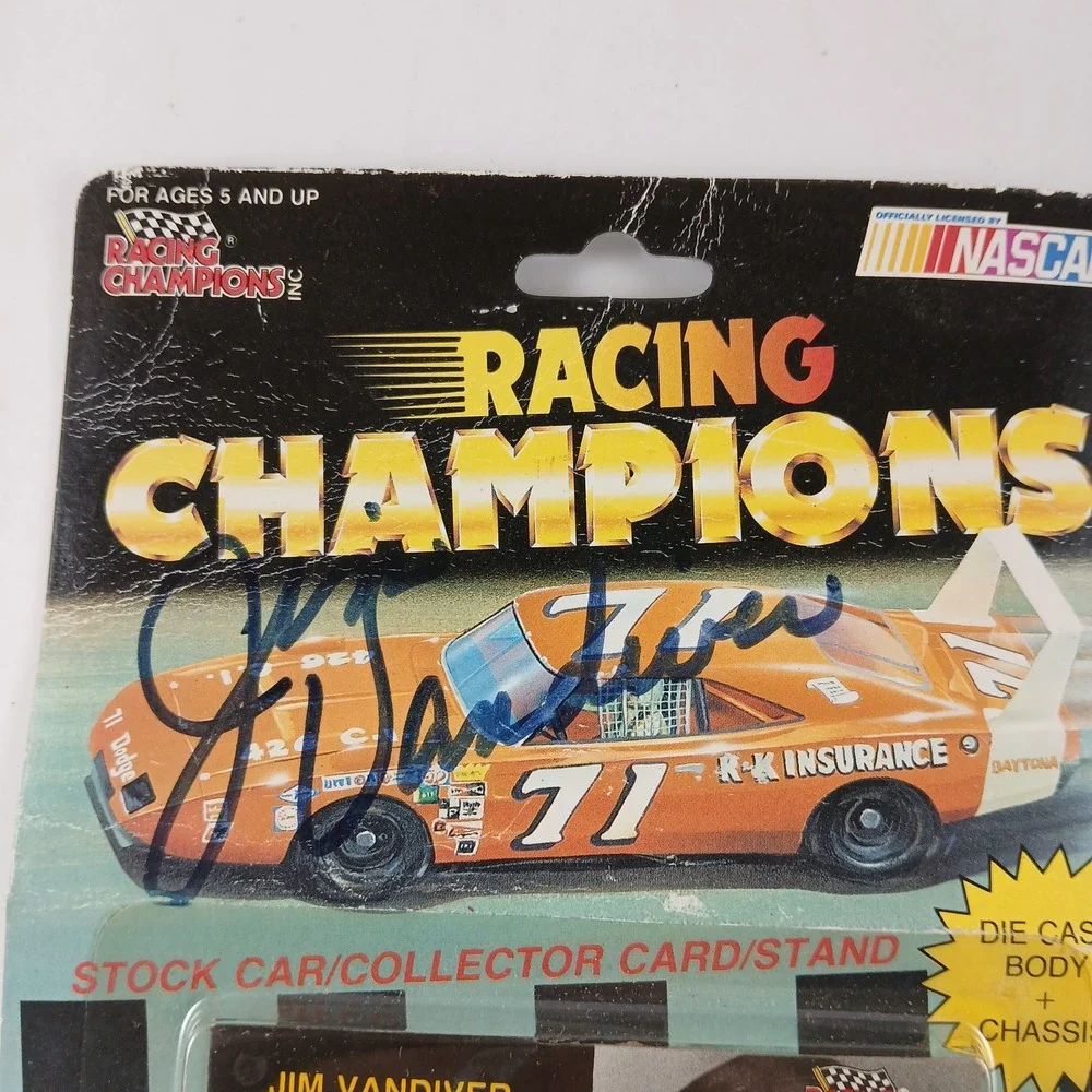 1/43 1/64 scale LEGENDS OF RACING Jim Vandiver 1969 Dodge Daytona  #31 Autograph
